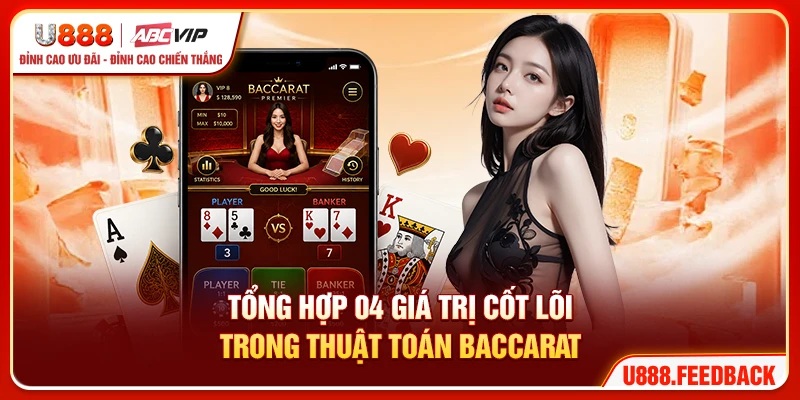 Tổng hợp 04 giá trị cốt lõi trong thuật toán Baccarat